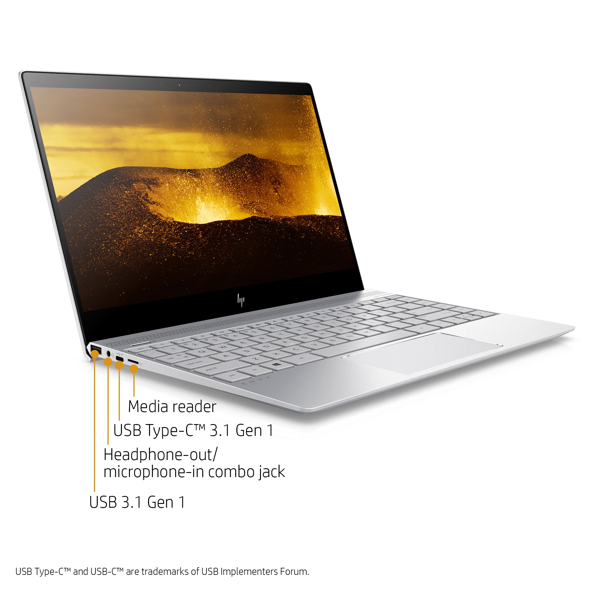 Amazon.com: HP Envy 13-inch Laptop, Intel Core i7-8550U, 8GB RAM